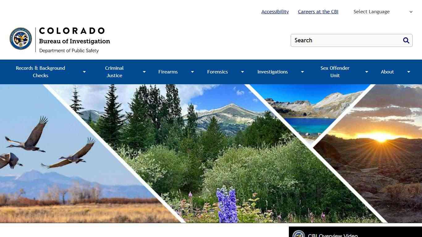 Home | Colorado Bureau of Investigation