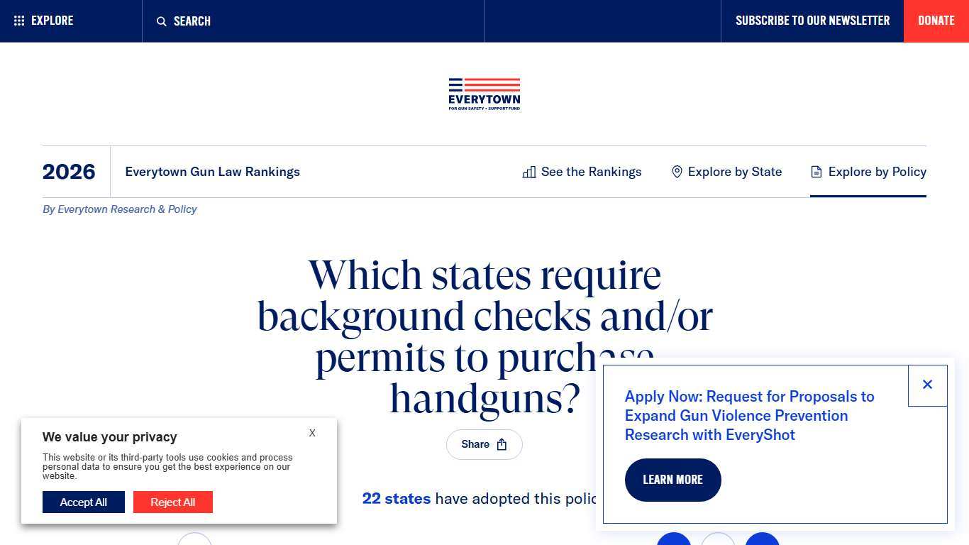Background Check and/or Purchase Permit | Everytown Research & Policy
